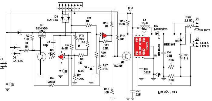 5v太阳能路灯电路图大全（四款5v太阳能路灯原理图详解）