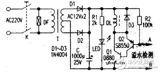 太阳能热水器电路图大全（上水自控电路/SN8P1706/恒温电热水器）