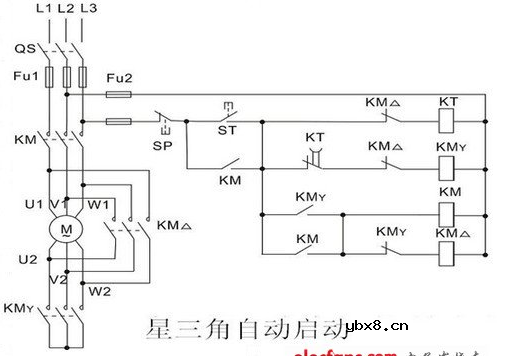 星三角变换原理 星三角变换电路图