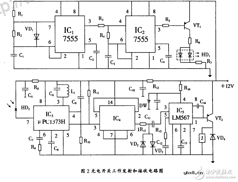漫反射式光电开关工作原理