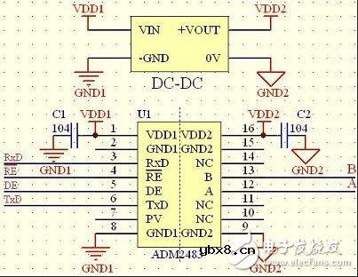RS485收发连接器参考电路设计大全