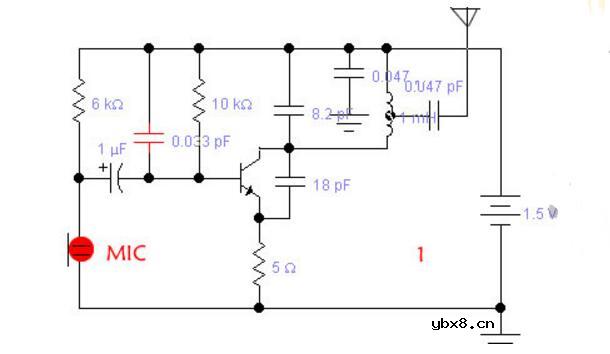 1.5v电池无线话筒制作（六款无线话筒电路图制作）