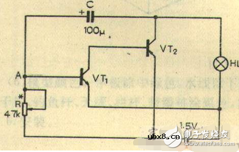 最简单闪光灯电路图大全（晶体管/电容器/照相机闪光灯）