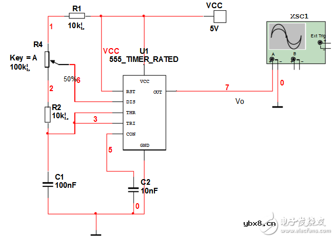 555脉冲发生器电路图大全（六款555脉冲发生器电路设计原理图详解）