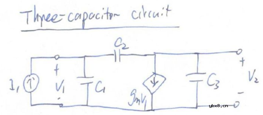 基本π网络之三电容电路和零极点分析