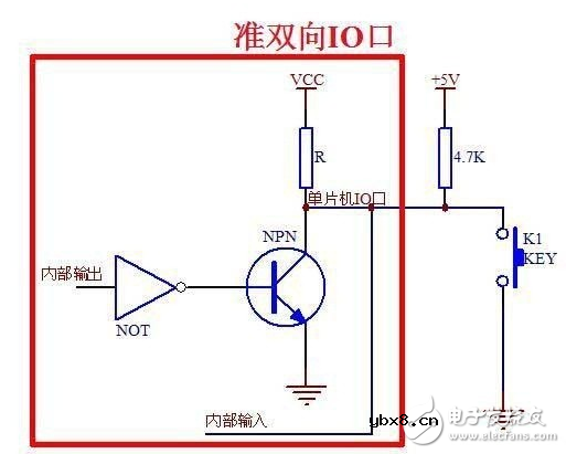 单片机按键复位电路原理和电路图解析