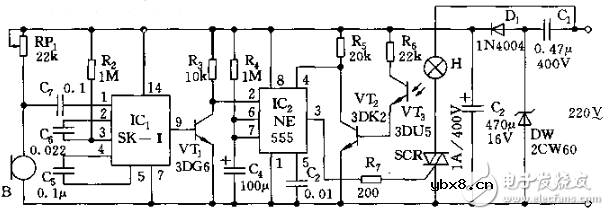 12v延时关闭电路图大全（可控硅/晶闸管/触摸延时开关电路详解）
