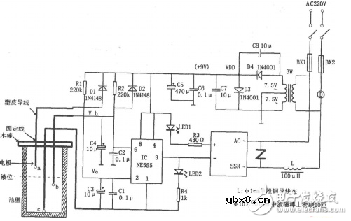 高低水位控制电路图大全（六款高低水位控制电路原理图详解）