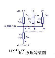 反相加法器电路与原理