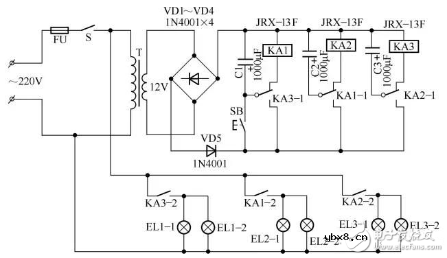 最简单闪光灯电路图大全（晶体管/电容器/照相机闪光灯）