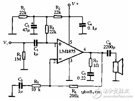 最简单的12v功放电路图（四种功放电路图详解）