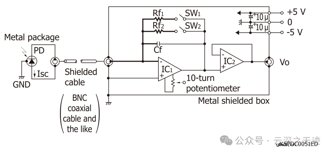 啥是光电二极管 光电二极管采集电路-1mV/pA设计