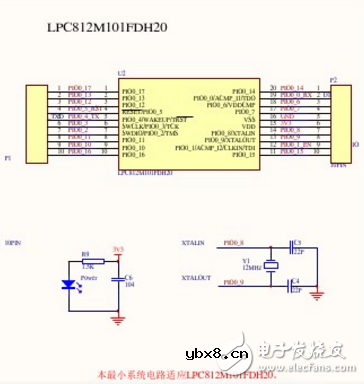 LPC800最小系统电路图