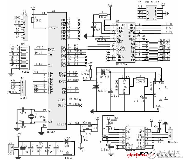 空调温度检测电路图大全（中央空调/传感器温度检测电路详解）