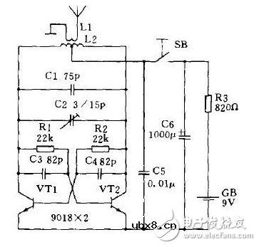 315m无线发射接收电路图大全（无线发射/无线接收电路图详解）