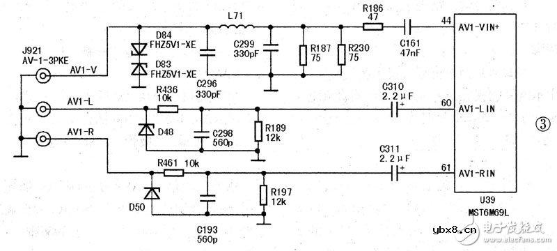 液晶信号板电路设计与原理详解TOP9 —电路图天天读（113）