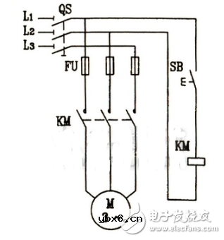 电动机点动控制电路图大全（六款按钮控制的电动机点动控制电路详解）