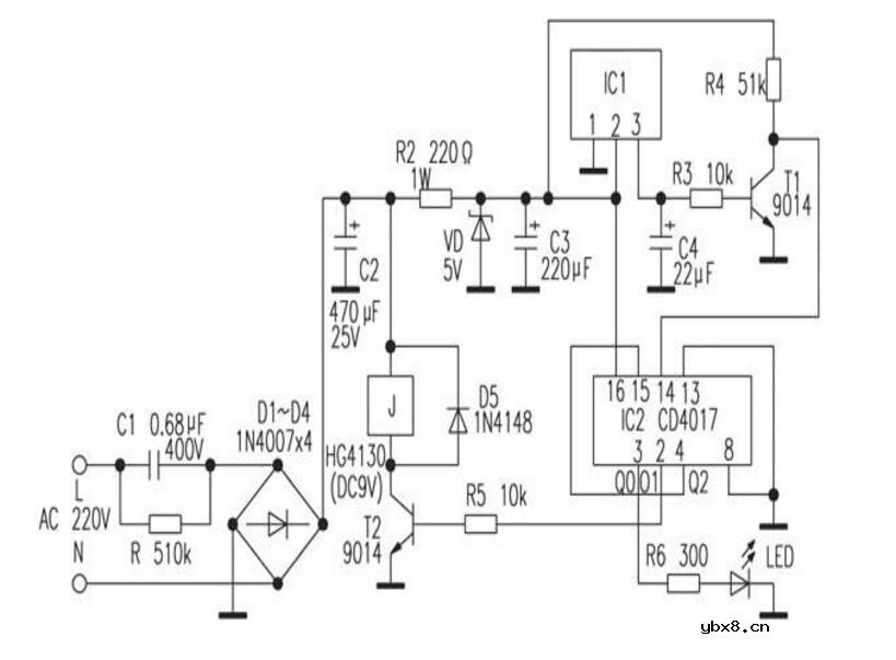 最简单自制遥控开关电路(五款自制遥控开关电路)