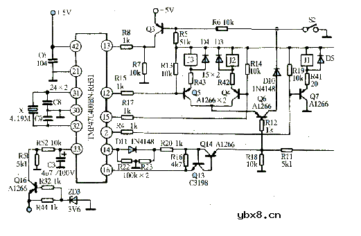 格兰仕微波炉工作原理电路图分析