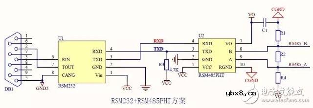讲述三种RS232转RS485电路设计 —电路图天天读（254）