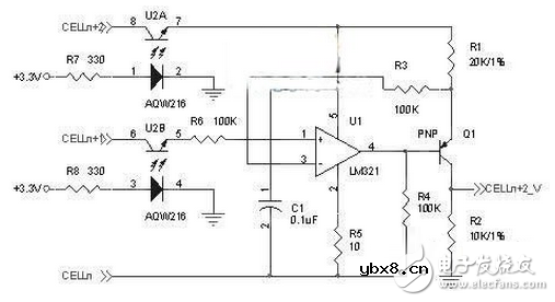 电压检测与接口电路设计原理图