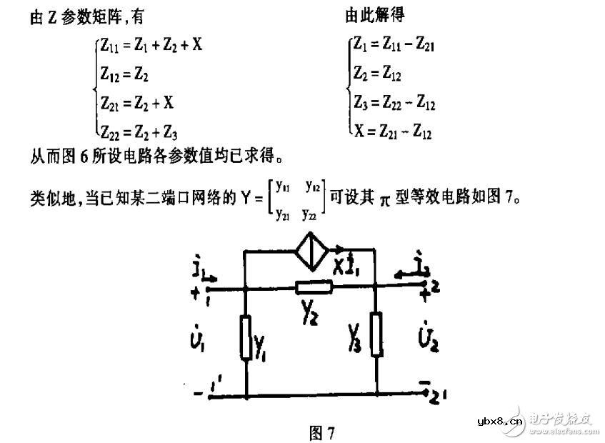 二端口网络的等效电路