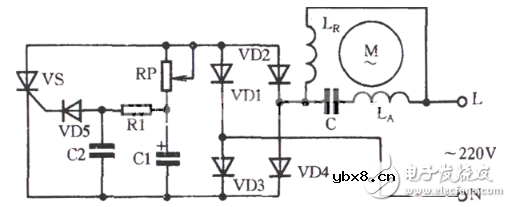 晶闸管调速电路图大全（包括LM324\晶闸管无级调光调速电路原理图）