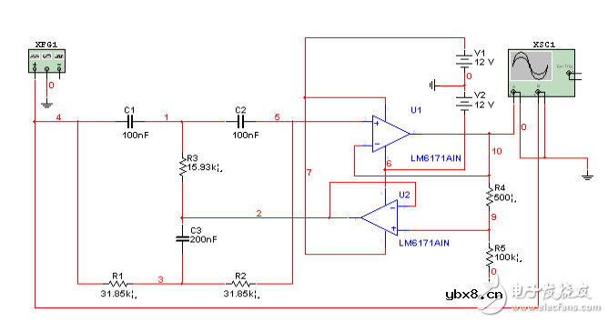 陷波器介绍_50Hz工频信号陷波器设计