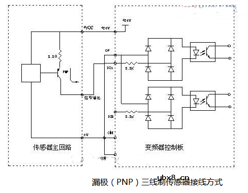 三线制负压传感器接线