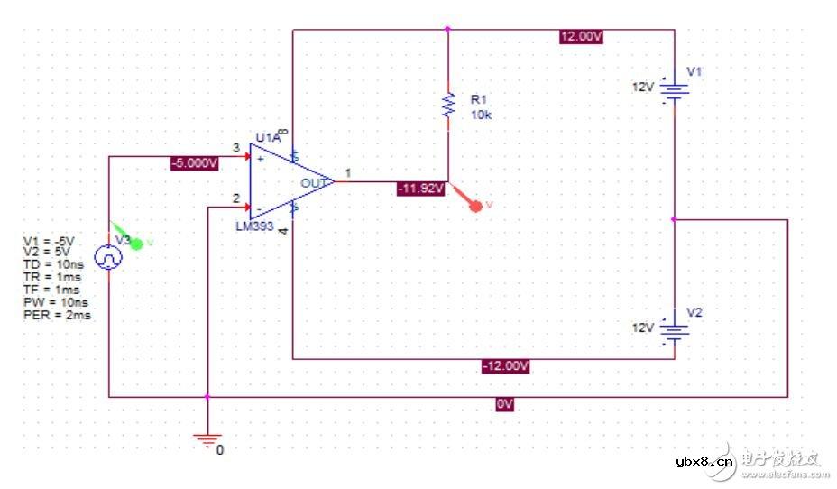 TLV3501过零比较器电路设计
