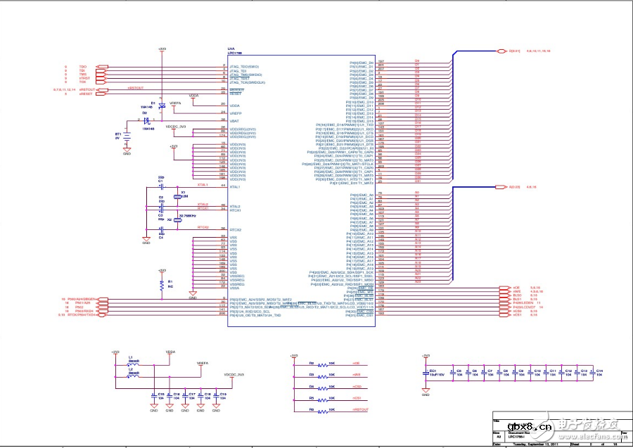lpc1788开发板原理图
