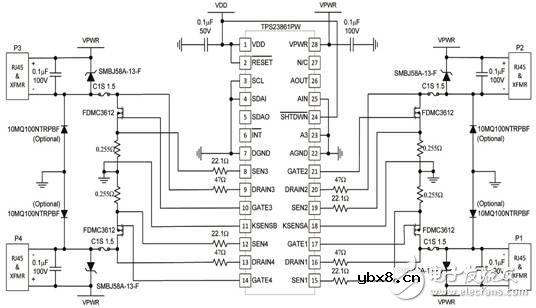 以太网供电设备控制电路设计详解 —电路图天天读（154）