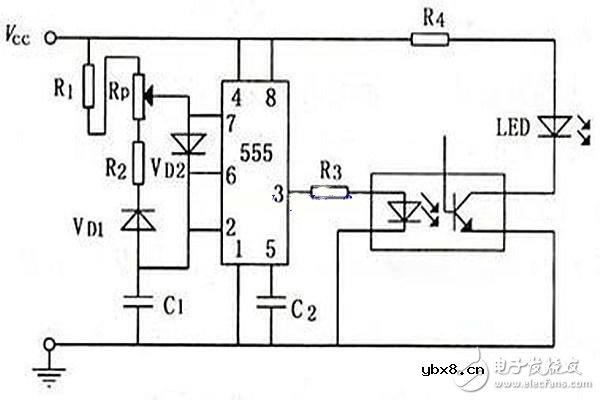 555定时器引脚图及功能表