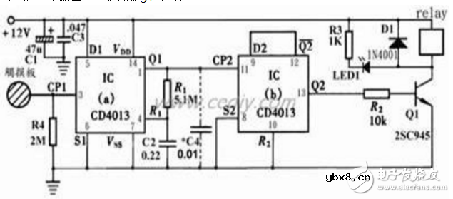 cd4013开关应用电路