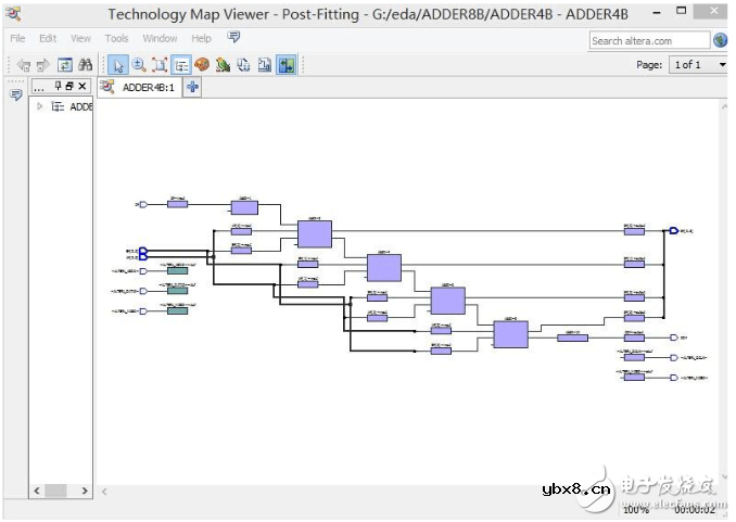 八位加法器仿真波形图设计解析