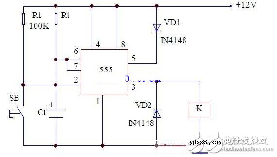 1到10s可调延时电路图大全（CD4060/NE555时基集成延时电路详解）