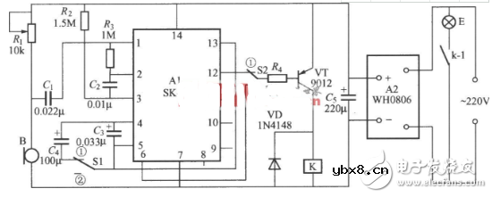 光声控灯电路图大全（八款光声控灯电路设计原理图详解）