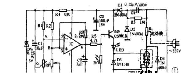 60w电烙铁调温电路图大全（四款电烙铁调温电路图）