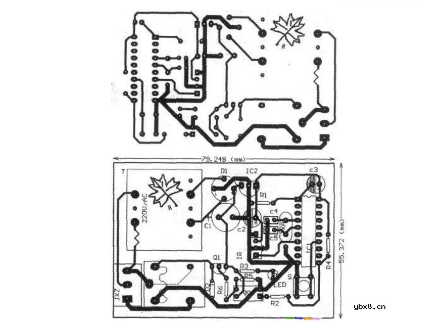 自制电灯遥控开关电路详细介绍（两款电灯遥控开关电路）