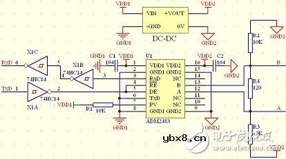 RS485收发连接器参考电路设计大全