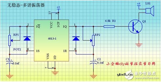 CD4013的双D触发器介绍