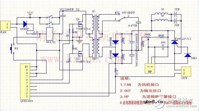 高频电鱼机制作