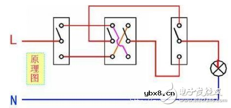 楼梯开关双控电路图大全（七款楼梯开关双控电路设计原理图详解）
