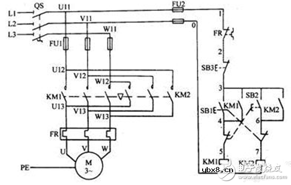 控制电机的几种控制电路原理图