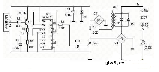 红外开关电路设计汇总（六款设计电路原理详解）
