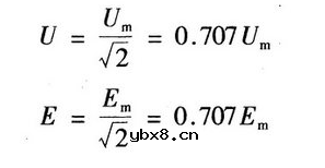 正弦稳态电路的三要素（频率、幅值、初相位）