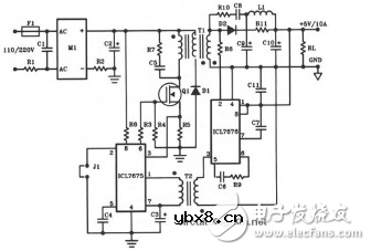 5v电子开关电路图大全（开关电源/充电器/单敏感器光控开关电路）