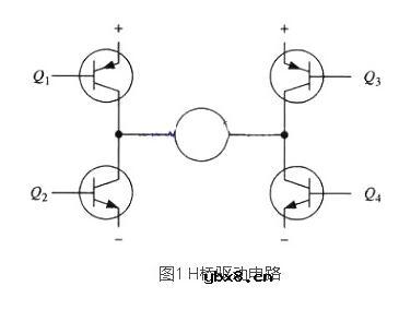 mos管h桥电机驱动电路图