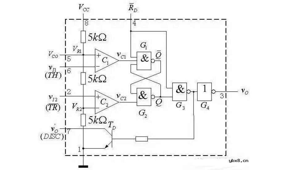 555电压检测电路_555构成的脉宽检测电路
