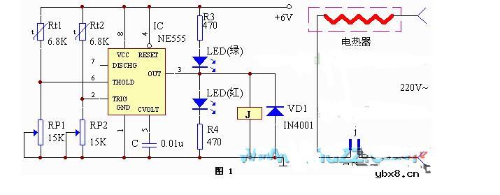 ne555调温电路图大全（六款ne555调温电路）